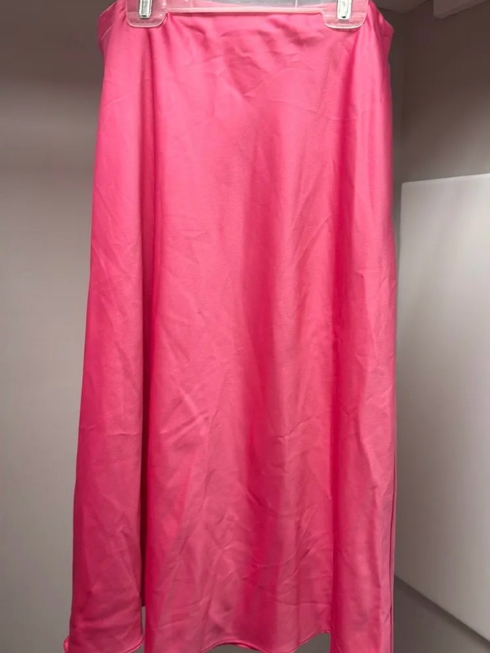 Express Bright Pink Maxi Skirt